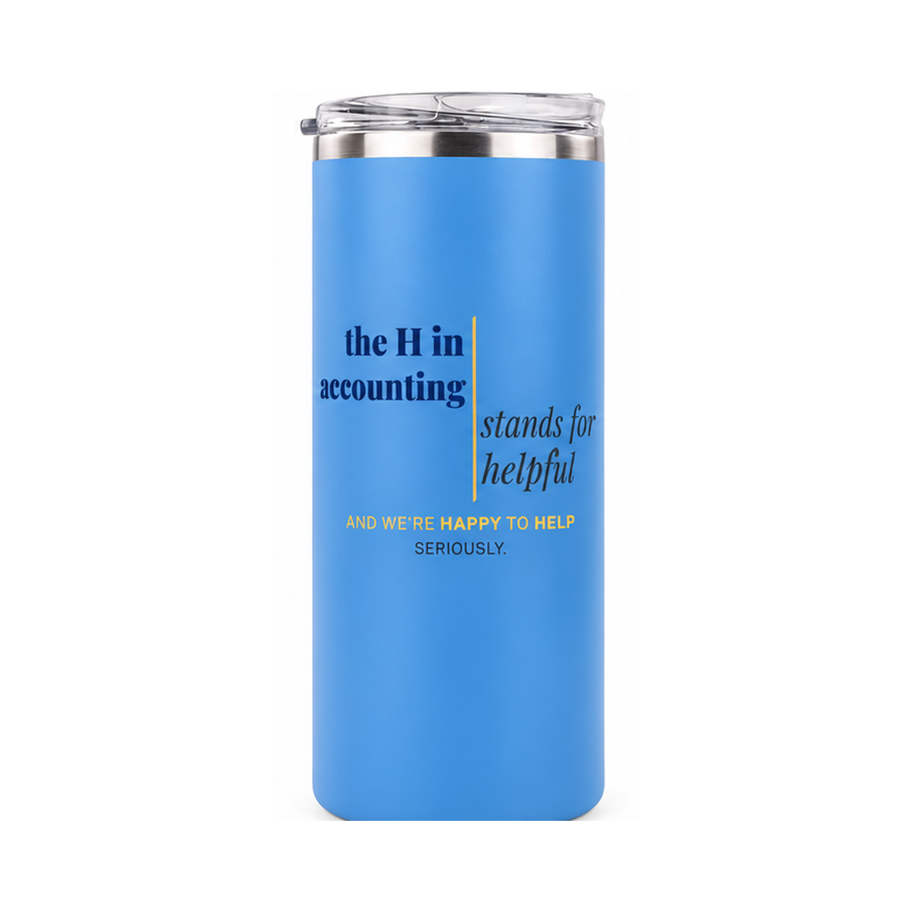 The H in Accounting | 20 oz Skinny Tumbler